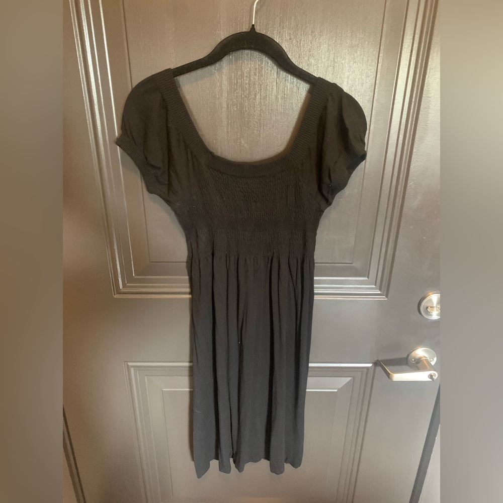 Black dress,size medium, with tags, never worn!